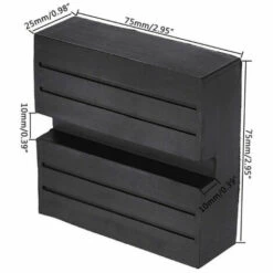 PREMIER Bloc De Support En Caoutchouc A Cric Carre, A0361-1 - A0361-1 -Treuil, cric, palan et accessoires Soldes Boutique 68588086 5