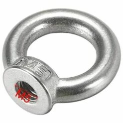 MONLY Écrou à Oeil De Levage M5 Filetage Femelle En Acier Inoxydable 304 Forme Ronde Pour Raccord De Corde Paquet De 5 -Treuil, cric, palan et accessoires Soldes Boutique 68769340 3