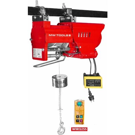Palan électrique SANS FIL Rapide 300/600 Kg MW-Tools SL30040-R 1 Palan électrique SANS FIL Rapide 300/600 Kg MW-Tools SL30040-R