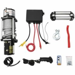 VidaXL Treuil électrique 12 V 5909 Kg -Treuil, cric, palan et accessoires Soldes Boutique 732718 3