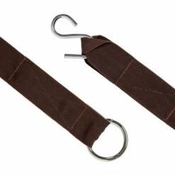 TECTAKE Kit De Sangles De Fixation Universelles Marron Pour Hamac - Marron -Treuil, cric, palan et accessoires Soldes Boutique 7514067 3