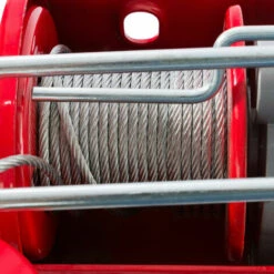 AREBOS Treuil Palan électrique | 400/800 Kg | 1300W | Treuil Palan à Chaine à Levier | Treuil Palan à Ascenseur Levage Pour Avec Télécommande, Pour Chariot Élévateur, Entrepôts, Chantiers - Rouge -Treuil, cric, palan et accessoires Soldes Boutique 7557611 5