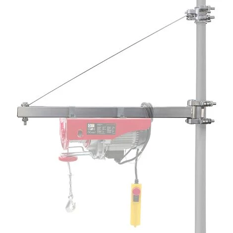 AREBOS Bras Pivotant | Bras De Levage électrique Pivotant | Support Palan 1000kg | 750mm | Treuil Palan Électrique Rotation De 180° - Pourpre 2 AREBOS Bras Pivotant | Bras De Levage électrique Pivotant | Support Palan 1000kg | 750mm | Treuil Palan Électrique Rotation De 180° - Pourpre – Image 2