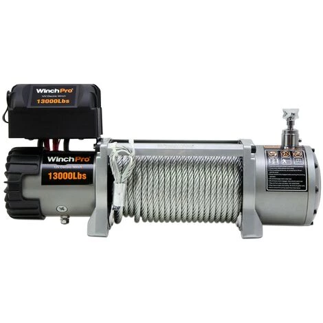 WinchPro - Treuil Électrique 12V 5900kg/13000lbs, Câble En Acier De 26m, 2 Télécommandes Incluses (1 Sans Fil, 1 Câble), Pour Tout-terrain, 4x4, Remorques 3 WinchPro - Treuil Électrique 12V 5900kg/13000lbs, Câble En Acier De 26m, 2 Télécommandes Incluses (1 Sans Fil, 1 Câble), Pour Tout-terrain, 4x4, Remorques – Image 3