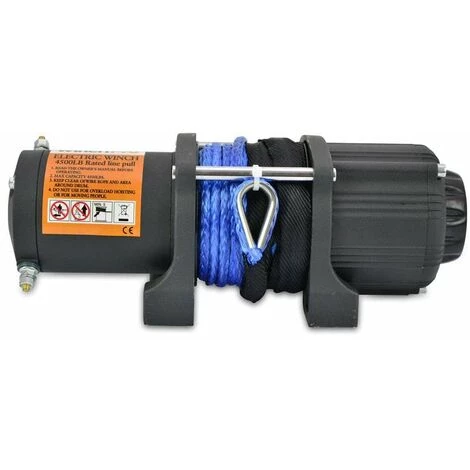 WinchPro - Treuil Électrique 12V 2000kg/4500lbs, 15m De Corde Synthétique Dyneema, 2 Télécommandes (1 Sans Fil, 1 Câble), Plaque De Montage, Idéal Pour Atv, Buggies, Remorques, Quads 2 WinchPro - Treuil Électrique 12V 2000kg/4500lbs, 15m De Corde Synthétique Dyneema, 2 Télécommandes (1 Sans Fil, 1 Câble), Plaque De Montage, Idéal Pour Atv, Buggies, Remorques, Quads – Image 2