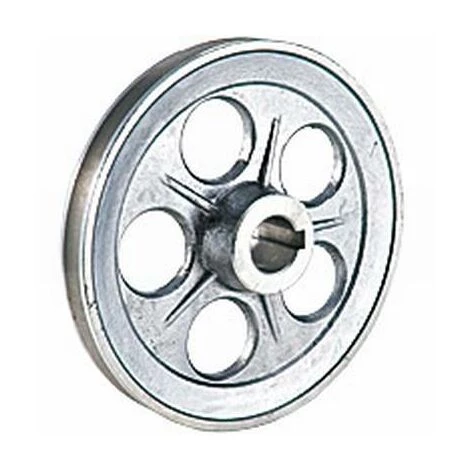 HELIOTRADE Poulie Pour Moteur Electrique 160 Mm Entraxe 24 Mm 1 HELIOTRADE Poulie Pour Moteur Electrique 160 Mm Entraxe 24 Mm