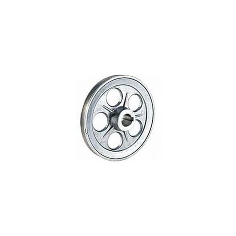 HELIOTRADE Poulie Pour Moteur Electrique 160 Mm Entraxe 24 Mm 2 HELIOTRADE Poulie Pour Moteur Electrique 160 Mm Entraxe 24 Mm – Image 2