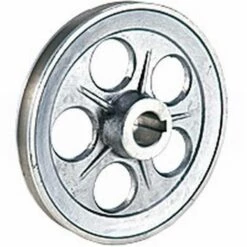 HELIOTRADE Poulie Pour Moteur Electrique 160 Mm Entraxe 24 Mm 5 HELIOTRADE Poulie Pour Moteur Electrique 160 Mm Entraxe 24 Mm -Treuil, cric, palan et accessoires Soldes Boutique 7865196 3