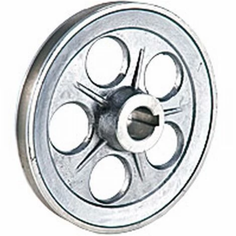 HELIOTRADE Poulie Pour Moteur Electrique 160 Mm Entraxe 24 Mm 3 HELIOTRADE Poulie Pour Moteur Electrique 160 Mm Entraxe 24 Mm – Image 3