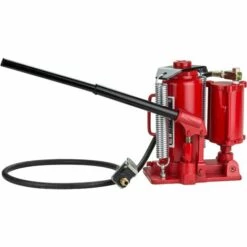 DEMA Cric Hydraulique ET Pneumatique - 12 Tonnes - Hauteur Maxi 460 Mm