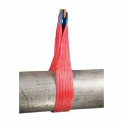 WEBSILOR Elingue Sangle Plate - CMU 5000 Kg - Longueur Utile : 2M - Longueur : 2M - Hauteur De Levée : 2M - Ecartement X Longueur :