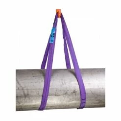 WEBSILOR Elingue Sangle Ronde Polyester - CMU 1000 Kg - Longueur Utile : 2M - Longueur : 2M - Hauteur De Levée : 2M - Ecartement X Longueur :