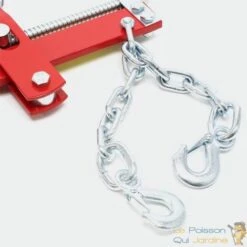 LE POISSON QUI JARDINE.FR Balancier Pour Grues D'Atelier, Pour Lever Des Moteurs, Charge 900 Kg - Rouge -Treuil, cric, palan et accessoires Soldes Boutique 8424980 5