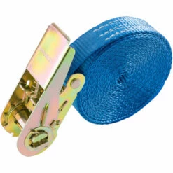 AREBOS 4 X Sangle D'Arrimage | Sangle D'Arrimage |Sangle à Cliquet Sangles | Pour Transport Moto | Camion Sangle Arrimage | Courroies De Tension Pour Camping-car | 6m X 25mm | 800 DaN | En Une Partie - Bleu -Treuil, cric, palan et accessoires Soldes Boutique 8918154 3