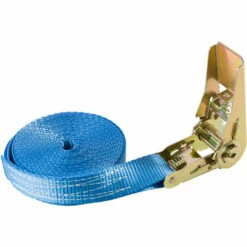 AREBOS 4 X Sangle D'Arrimage | Sangle D'Arrimage |Sangle à Cliquet Sangles | Pour Transport Moto | Camion Sangle Arrimage | Courroies De Tension Pour Camping-car | 6m X 25mm | 800 DaN | En Une Partie - Bleu -Treuil, cric, palan et accessoires Soldes Boutique 8918154 4