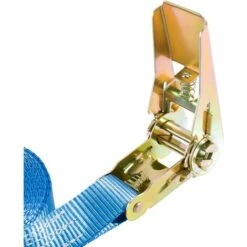 AREBOS 4 X Sangle D'Arrimage | Sangle D'Arrimage |Sangle à Cliquet Sangles | Pour Transport Moto | Camion Sangle Arrimage | Courroies De Tension Pour Camping-car | 6m X 25mm | 800 DaN | En Une Partie - Bleu -Treuil, cric, palan et accessoires Soldes Boutique 8918154 5