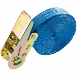 AREBOS 10 X Sangle D'Arrimage | 6m X 25mm | 800 DaN | En Une Partie - Bleu -Treuil, cric, palan et accessoires Soldes Boutique 8918155 3