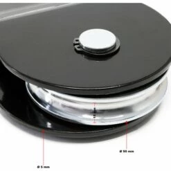 WILTEC Poulie De Mouflage Ouvrante 8t Treuil Guide De Câble Bloc Snatch Atelier Foerstier Poulie Déviation -Treuil, cric, palan et accessoires Soldes Boutique 9343278 5