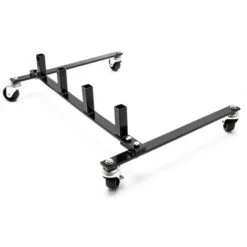 WILTEC Support Rack Rangement Mobile Pour 4 X Chariots Jack Hydraulique Rack Transport Positionnement